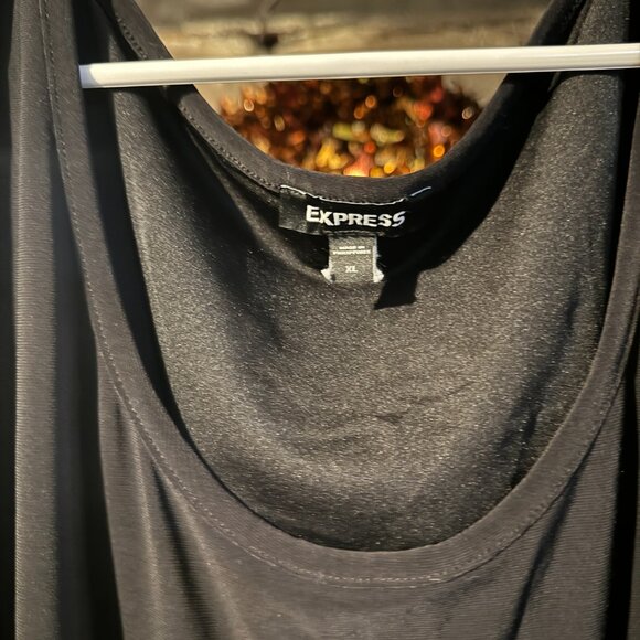 Express Ruched Tank Dress - Picture 3 of 5